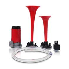 Buzina Eletropneumática 2 Cornetas 12V Vetor VT042