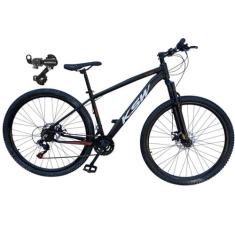 Bicicleta Aro 29 Ksw Xlt 21v Aluminio Leve Cambio Traseiro Shimano Ind