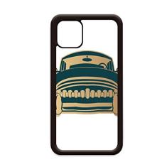 Capa verde clássica de desenho de carros para iPhone 11 Pro Max para Apple Mobile Case Shell