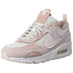 Nike Tênis feminino Air Max Excee Gymnastics, branco e preto, 39, Branco puro, rosa e branco, 38