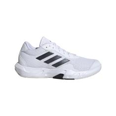 adidas Tênis feminino Amplimove Trainer, Branco/Preto/Cinza, 10.5