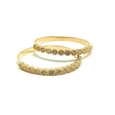Anel de ouro 18k aparador com pedras - Elegancy Joias, 23