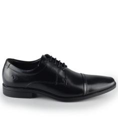 Sapato Social Democrata Masculino Vega 055201, 39, Preto