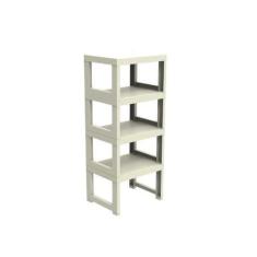 Estante Demi Quadra com 4 Prateleiras - Organize, Fendi