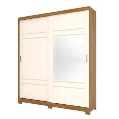 Guarda Roupa Casal Turin Nature Off White - Henn