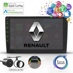 Central Multimidia 9 Pol Apple Carplay Android Auto Bt Renault - First