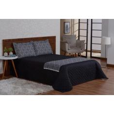 Jogo De Cama 5 Peças Valencia Xadrez Xale Algodão Casal - Beatriz Enxo