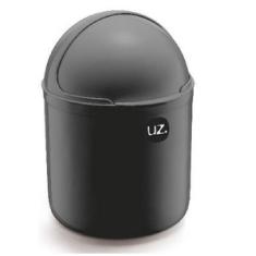 Lixeira De Pia 4Lts Preta Solido Uz