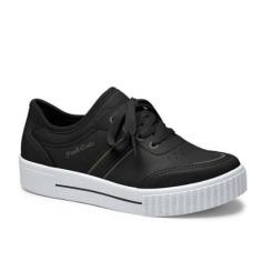 Tênis Infantil Casual Pink Cats V3301 Cadarços Menina-Feminino