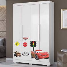 Adesivo Para Guarda Roupa Relâmpago Mcqueen