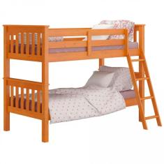 Cama Beliche Piratini com Escada - Mel