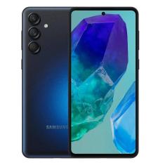 Smartphone Galaxy M55 5G, 256GB, Tela 6.7&quot;, Câmeras 50MP+8MP+2Mp, Azul Escuro, SM-M556BZKMZTO, SAMSUNG  SAMSUNG