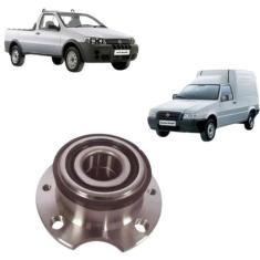 Cubo Da Roda Traseira Com Rolamento - Fiorino 2011 A 2012 / Strada 200