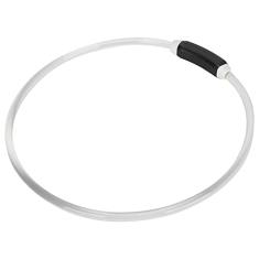Coleira de Cachorro Iluminada, Coleira de Cachorro LED Coleira de LED Recarregável USB Coleira de Animal de Estimação Brilhante para Cães Médios e Pequenos Brilha No Escuro