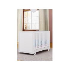 Berço Retro Moveis Peroba mini cama americano MDF  , Branco