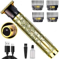 Máquina De Cortar Cabelo Para Barba Masculina Designer Aleatório Elétr