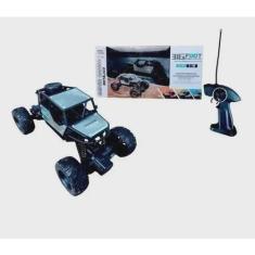 Carrinho De Controle Remoto Com Suspensão Big Foot Off Road Verde