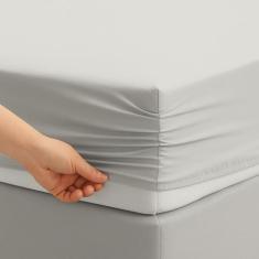 Lençol de cama Queen Avulso 400 Fios Com Elástico 100% algodao - Rafal