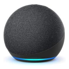 Smart Speaker Amazon Com Alexa Echo Dot 4ª Geração Azul