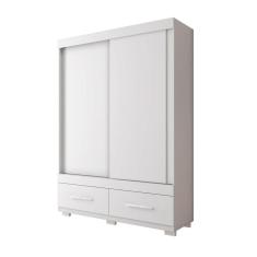 Guarda-Roupa Solteiro Sereno 2 Portas 2 Gavetas Branco