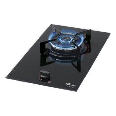 Cooktop Fit Line Fischer 1q Vidro Preto Tripla Chama Bivolt 110v/220v