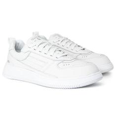 Tênis Casual Reserva Go Hero Couro Com Cadarço Conforto Costurado, Bra