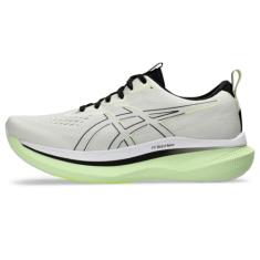 ASICS Tênis de corrida masculino GLIDERIDE MAX, Bétula/preto, 42