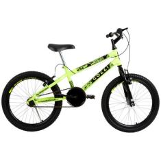 Bicicleta Aro 20 Max Boy Colli, 20, Amarelo Neon, 12