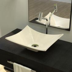 Kit Cuba L38 C/Torneira Link 1062 Metal + Válvula 1`` 2,6cm Compace Bege