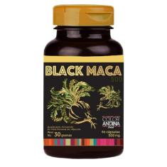 Maca Peruana Preta - Black Color Andina - 60 capsulas