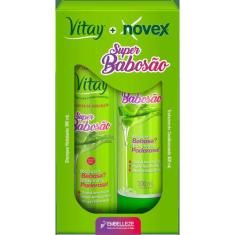 Shampoo E Condicionador Vitay Novex Super Babosão Kit