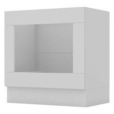 Balcão Forno de Embutir 80cm Americana Cinza - Henn