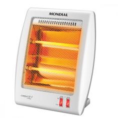 Aquecedor Elétrico Mondial  A-16 Quartzo - Branco com Cinza