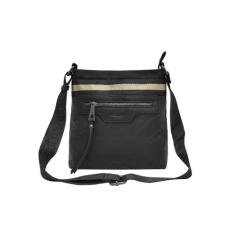 Bolsa Feminina Transversal Resistente Reforçada Pequena Golden Fenix, 