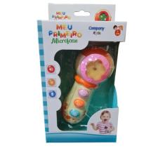 Meu Primeiro Microfone Educativo Brinquedo Infantil Criança - Company 