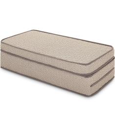 Puff Multiuso 3 Em 1 Casal Espuma Bege - Bf Colchões