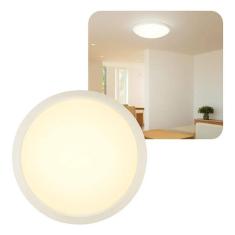 Lustre Luminária Plafonier Sobrepor 2 Lâmp 20W E-27 Redondo