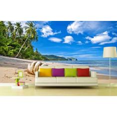 Papel de Parede Painel Fotográfico Praia n09 2,00X3,00 - Voce Decorand