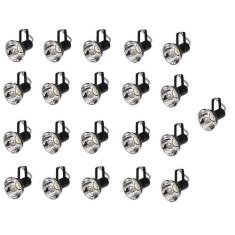 Kit 21 Spot Trilho Perfilado Eletro calha Par20 Bulbo OL5 - Hiperlight