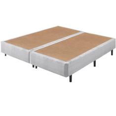 Base Box Somiê Queen ECO Mescla 40x158x198cm Ecoflex Cinza
