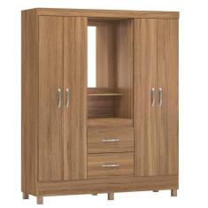 Guarda Roupa Demobile Lord Capelinha 4 Portas Amendola Touch