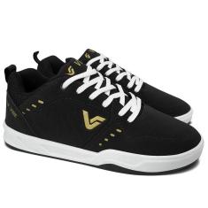 Tênis Vibe Orbit Preto Dourado Unissex