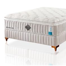 Colchão De Látex Qgel Com Cobre Box Solteiro King 96x203cm