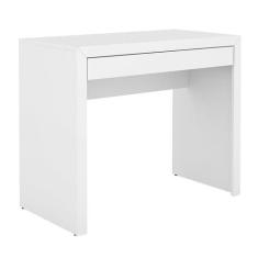 Mesa Escritório com 1 Gaveta ME4107 Branco - Tecno - Tecno Mobile