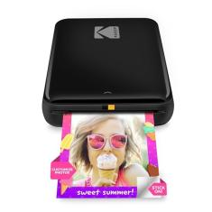 KODAK Step Instant Impressora fotográfica para smartphone – Impressora móvel sem fio portátil mini colorida – fotos adesivas Zink 5 x 7,6 cm – Bluetooth compatível com dispositivos iOS e Android –