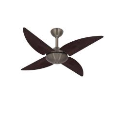 Ventilador Teto Bronze Quad 4 Pás Potente Quarto Ventax 220V