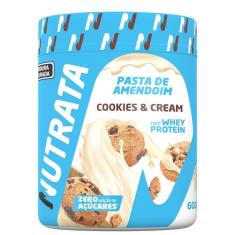 Pasta de Amendoim com Whey Protein Nutrata 600g-Unissex