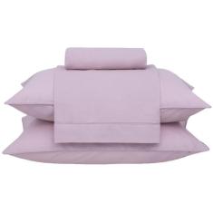 Jogo de Cama Queen 180 Fios Buddemeyer Basic Percalle 04 Peças, Rosa, 