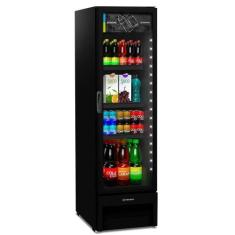Geladeira Refrigerador Vertical Vb28rh All Black Expositor Para Superm