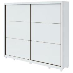 Guarda-Roupa Casal Toronto 2 Portas 6 Gavetas Branco